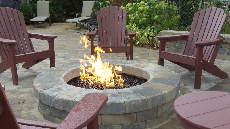 outdoor fire pit